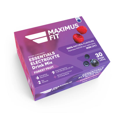 Електролити MaximusFit - Хидратация за активно спортуващи Горски плод